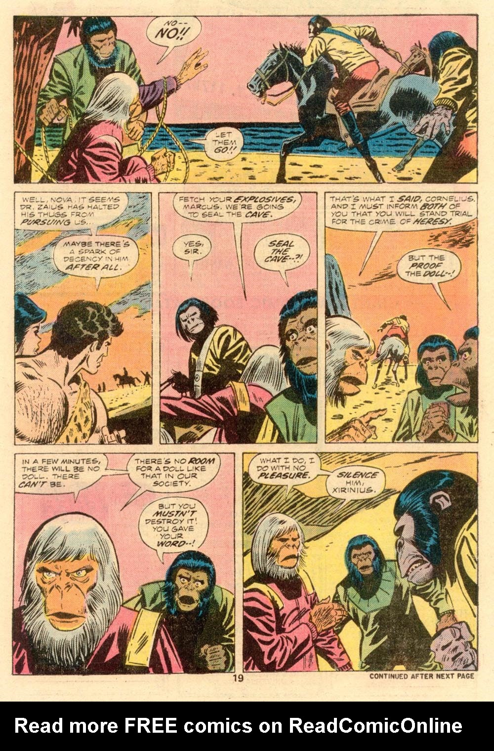 Read online Adventures on the Planet of the Apes comic -  Issue #6 - 13