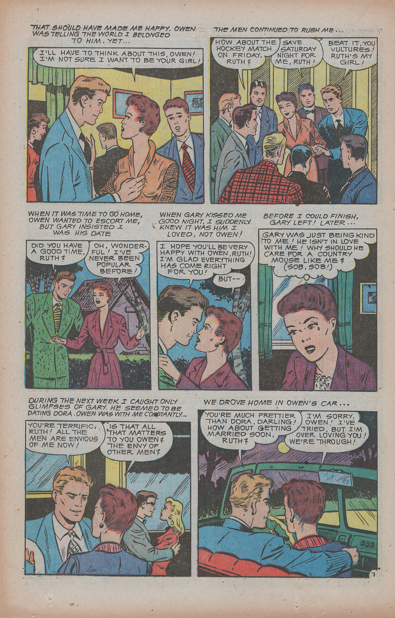 Read online Glamorous Romances comic -  Issue #55 - 16