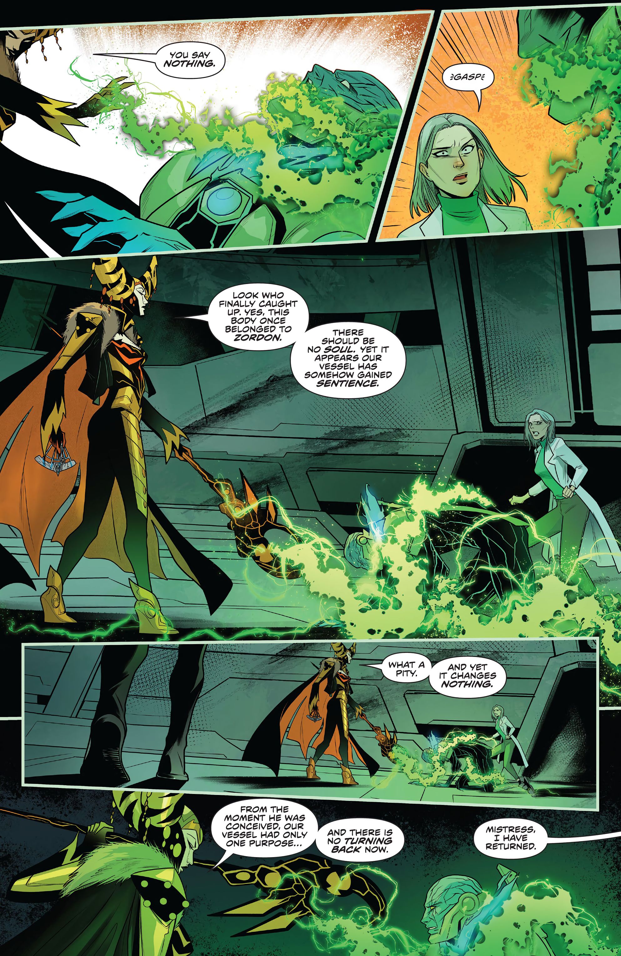 Read online Mighty Morphin Power Rangers comic -  Issue #110 - 9