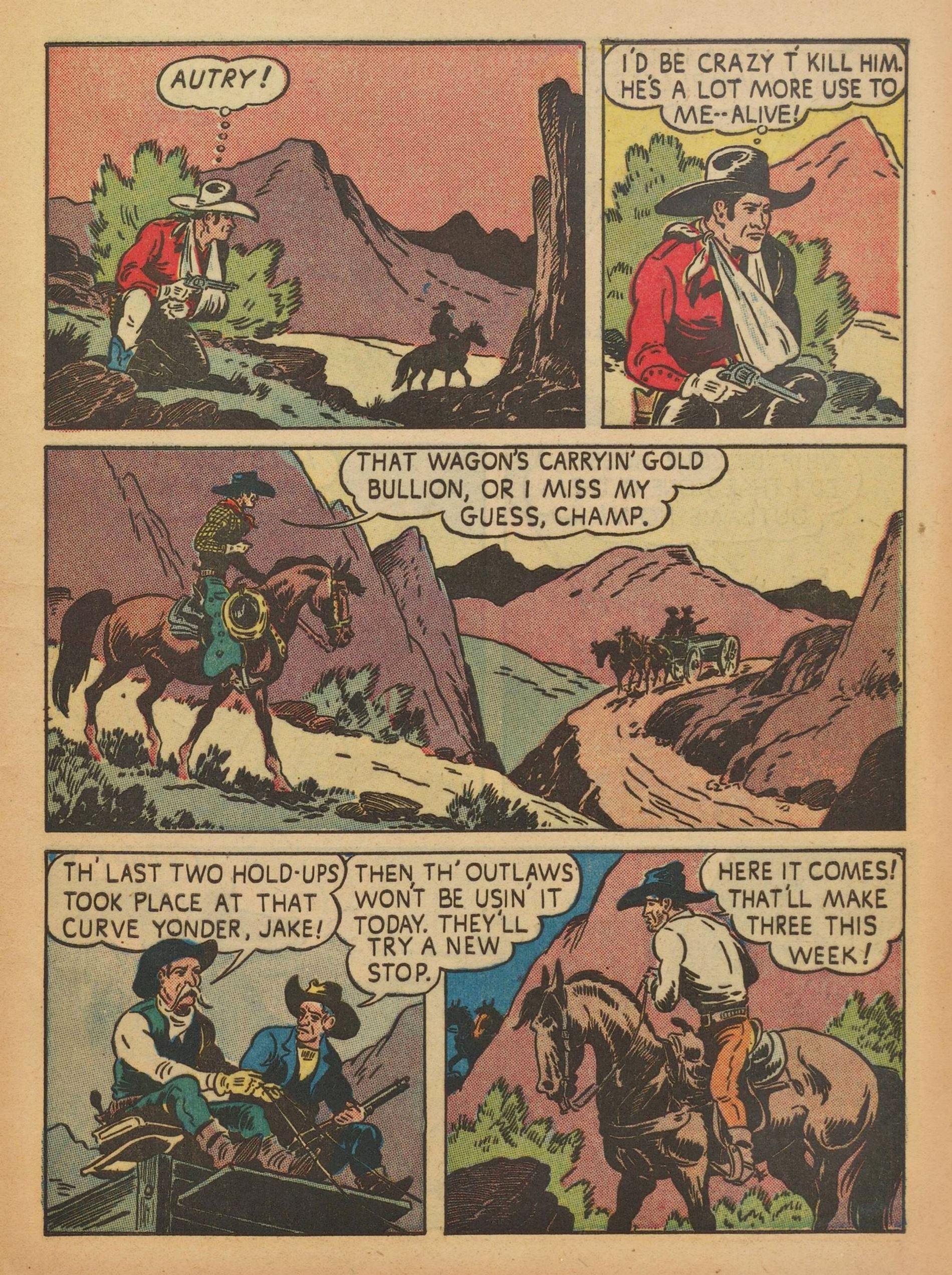 Read online Gene Autry Comics comic -  Issue #8 - 15