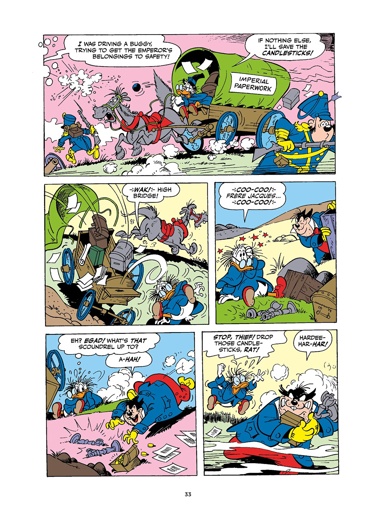 Read online Uncle Scrooge and Donald Duck in Les Misérables and War and Peace comic -  Issue # TPB (Part 1) - 34