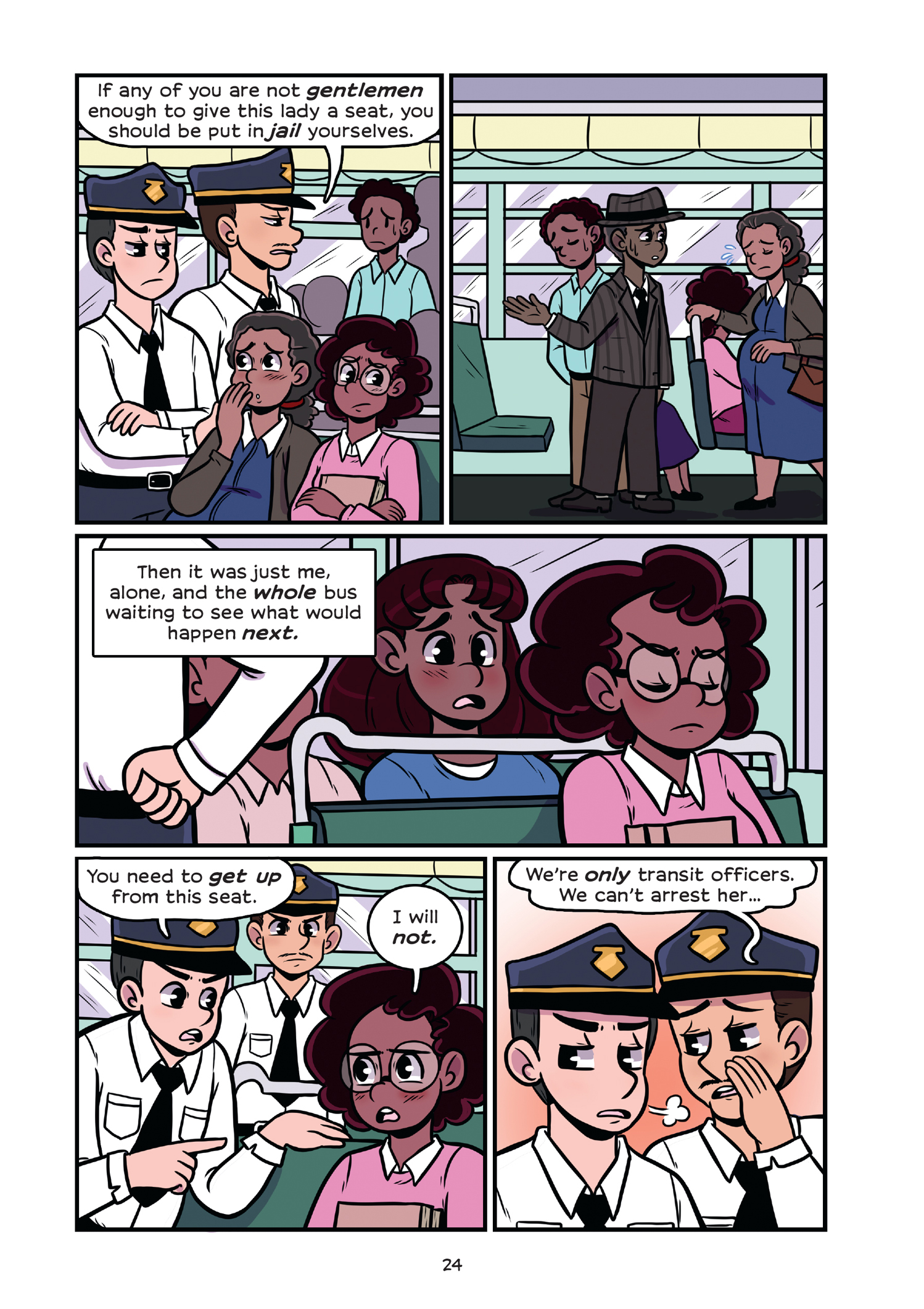 Read online History Comics comic -  Issue # Rosa Parks & Claudette Colvin - Civil Rights Heroes - 30