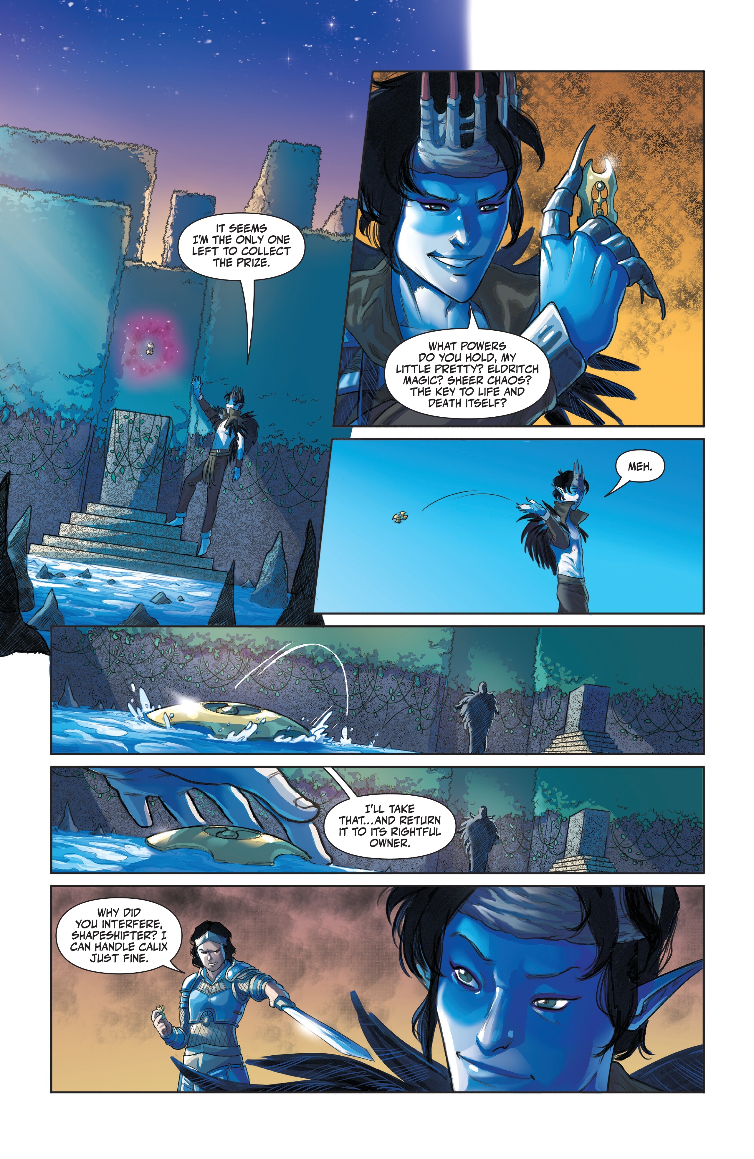 Read online Magic Planeswalkers: Notorious comic -  Issue # Full - 18