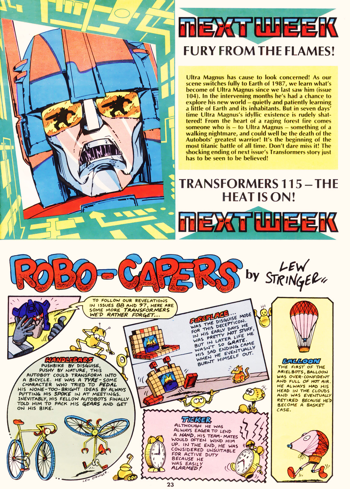 Read online The Transformers (UK) comic -  Issue #114 - 15