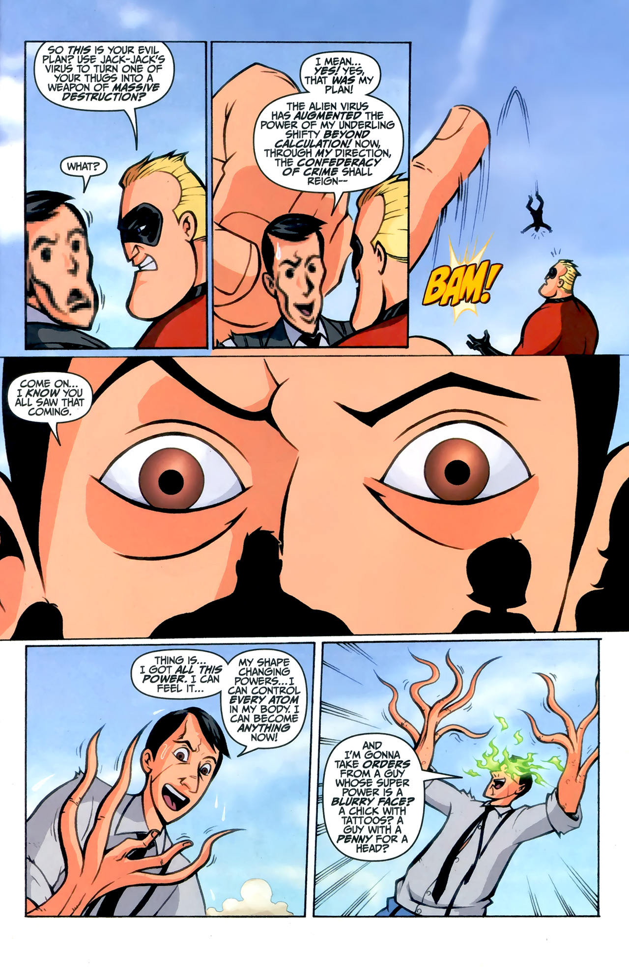 Read online The Incredibles (2009) comic -  Issue #3 - 12