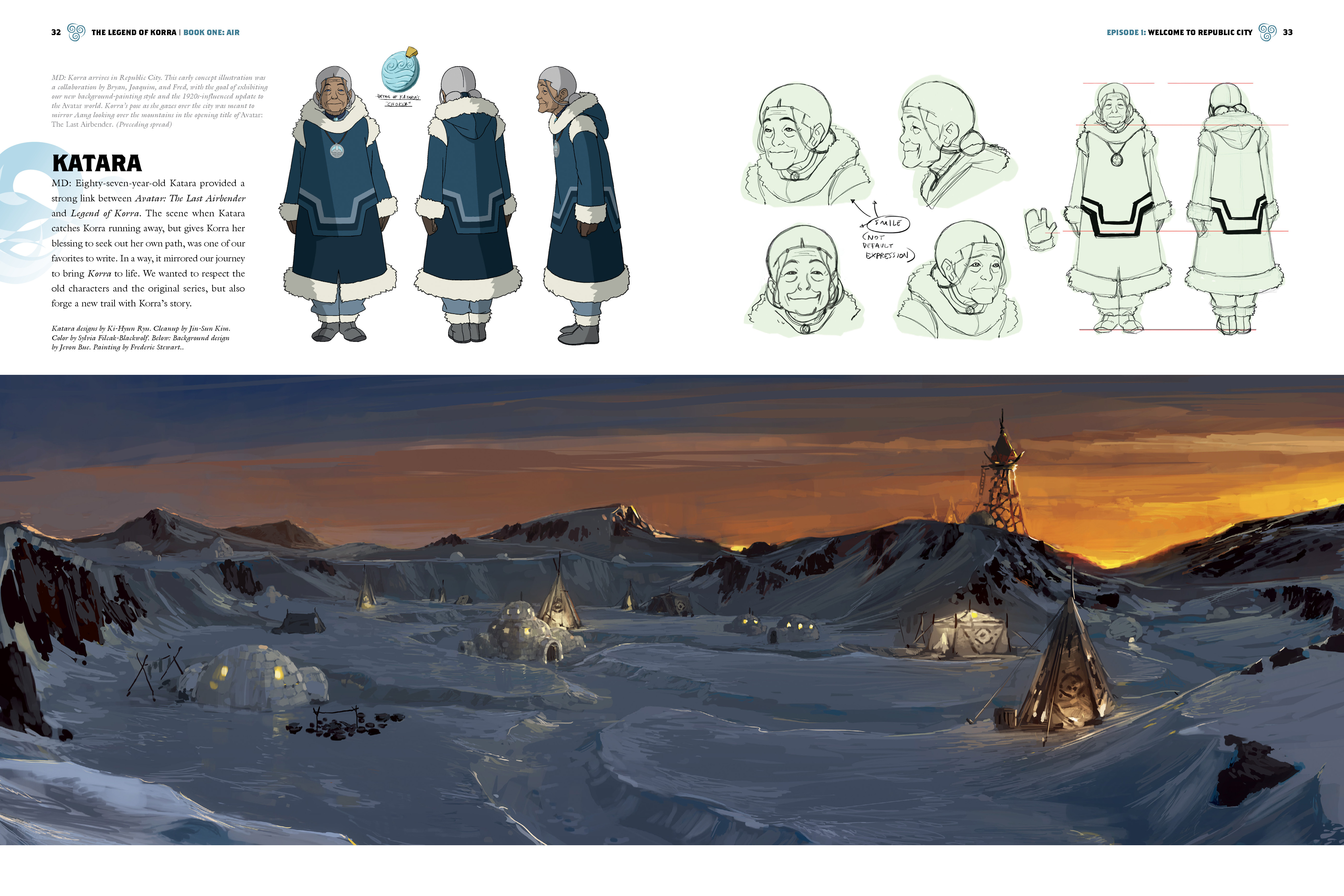 Read online The Legend of Korra: The Art of the Animated Series comic -  Issue # TPB 1 - 31