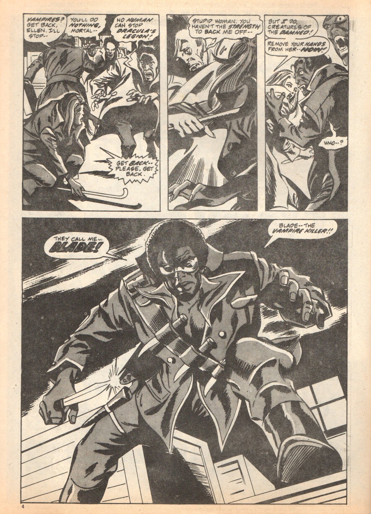 Read online Dracula Lives (1974) comic -  Issue #20 - 4