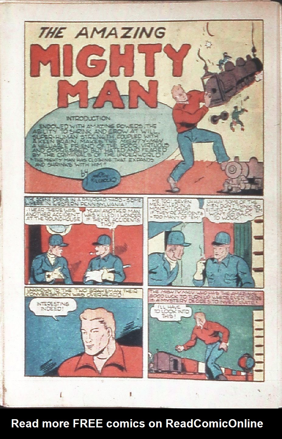 Read online Amazing Man Comics comic -  Issue #14 - 44