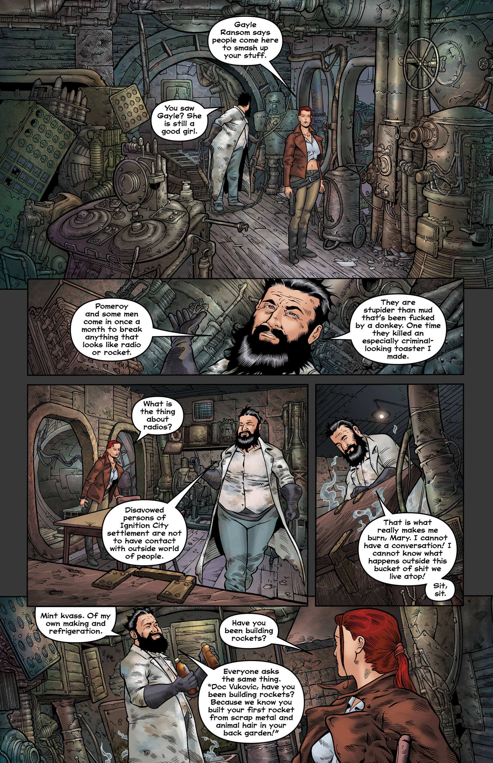 Read online Warren Ellis' Ignition City comic -  Issue #4 - 8