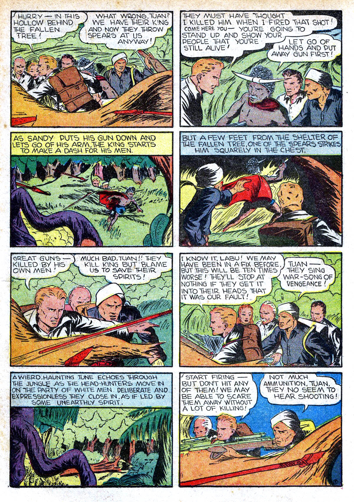 Read online Amazing Man Comics comic -  Issue #6 - 35