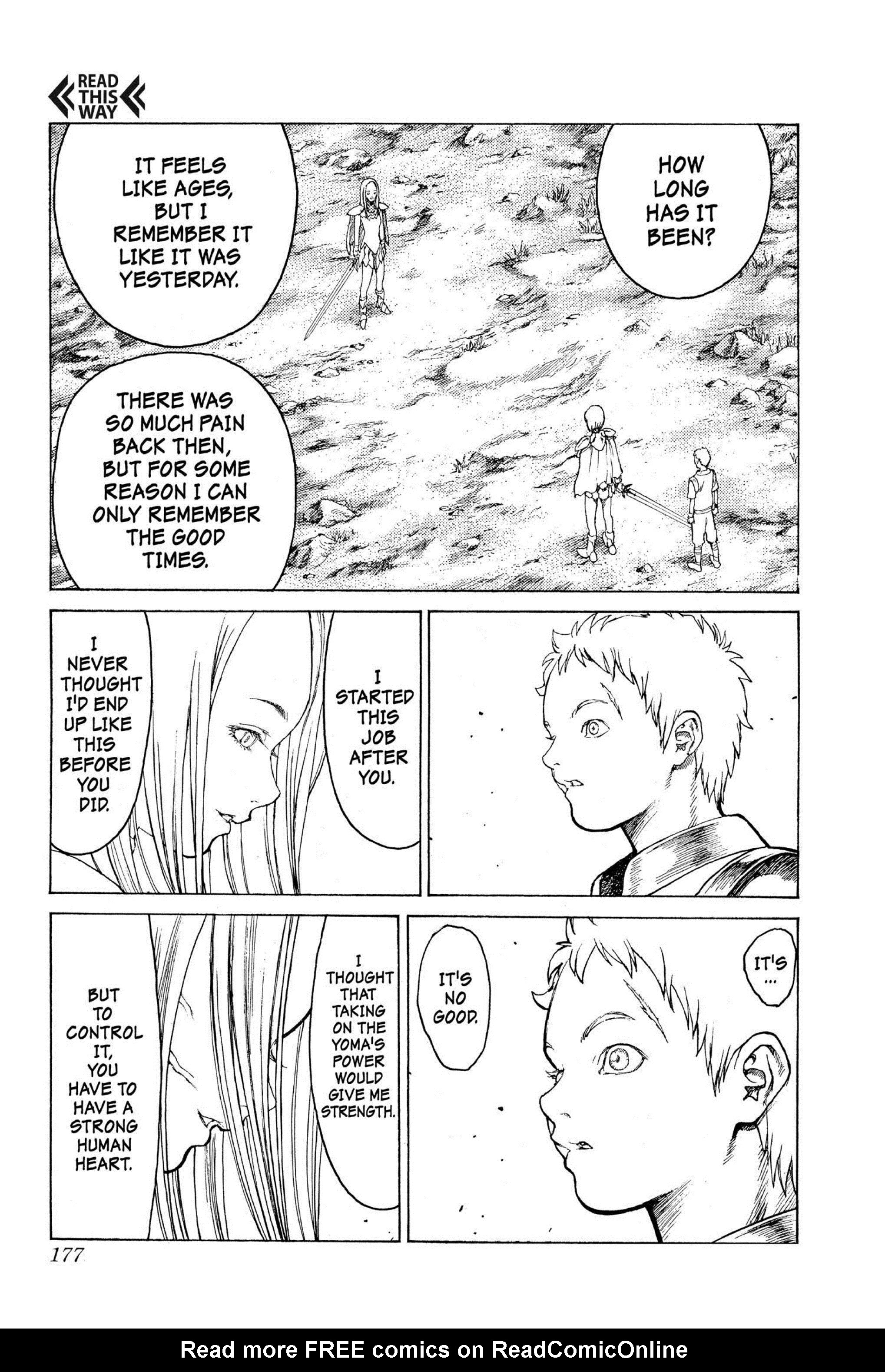 Read online Claymore comic -  Issue #1 - 145