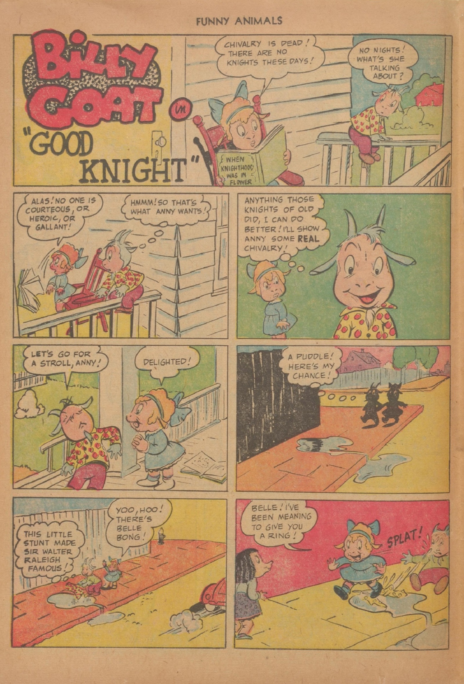 Read online Fawcett's Funny Animals comic -  Issue #74 - 18