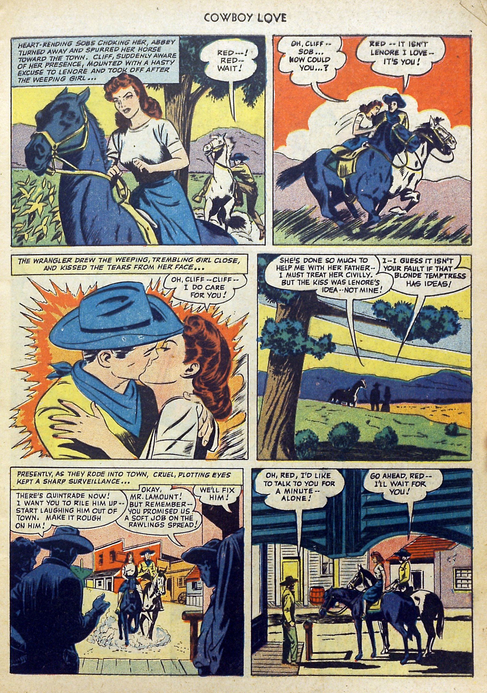 Read online Cowboy Love comic -  Issue #9 - 9