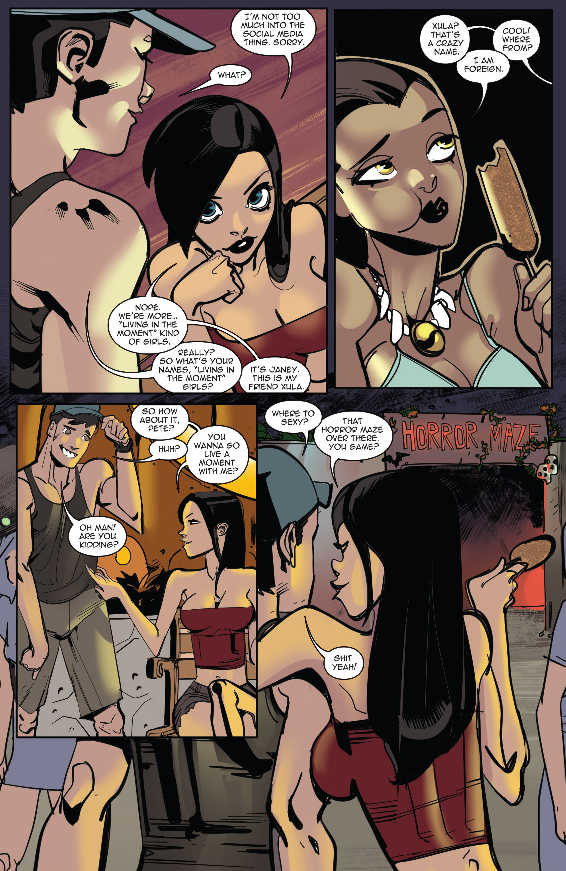 Read online Zombie Tramp Halloween Special comic -  Issue # Full - 6