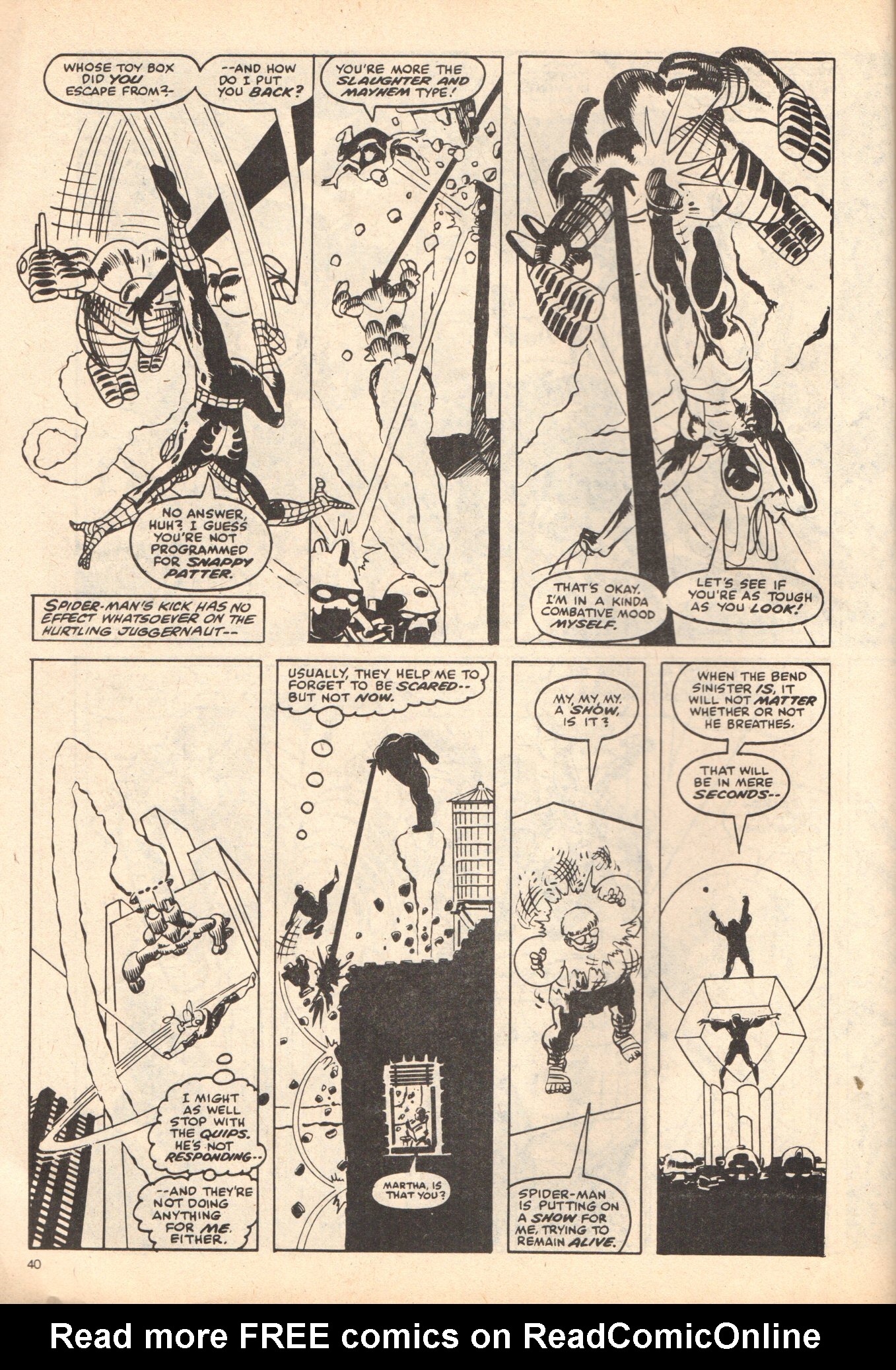 Read online Spider-Man Special comic -  Issue #1980W - 40