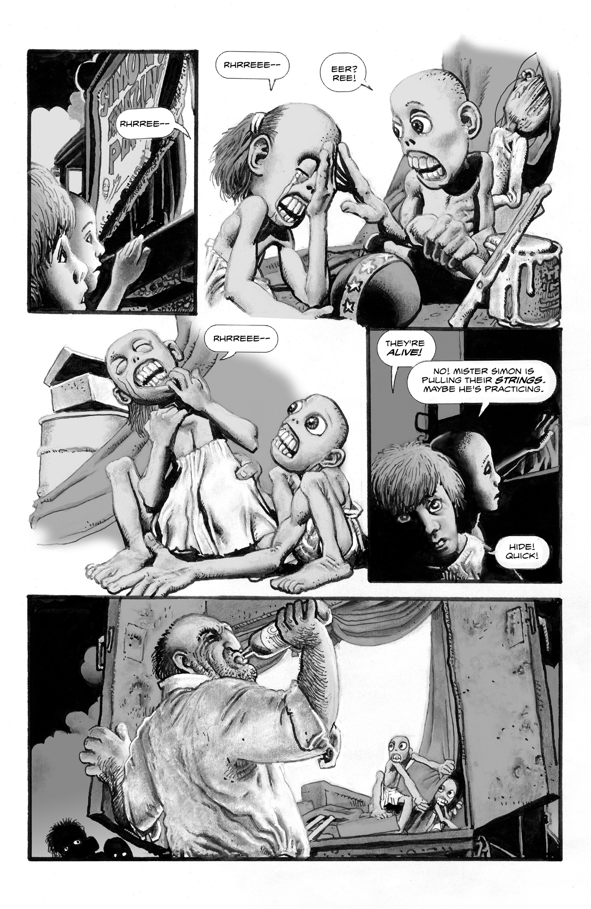 Read online Shadows on the Grave comic -  Issue #1 - 5