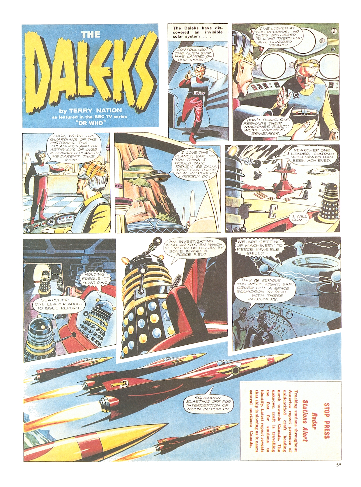 Read online Dalek Chronicles comic -  Issue # TPB - 55