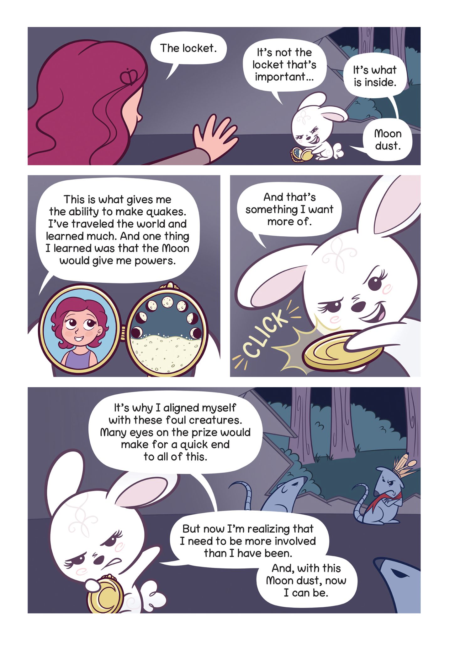 Read online Fae and the Moon comic -  Issue # TPB - 89