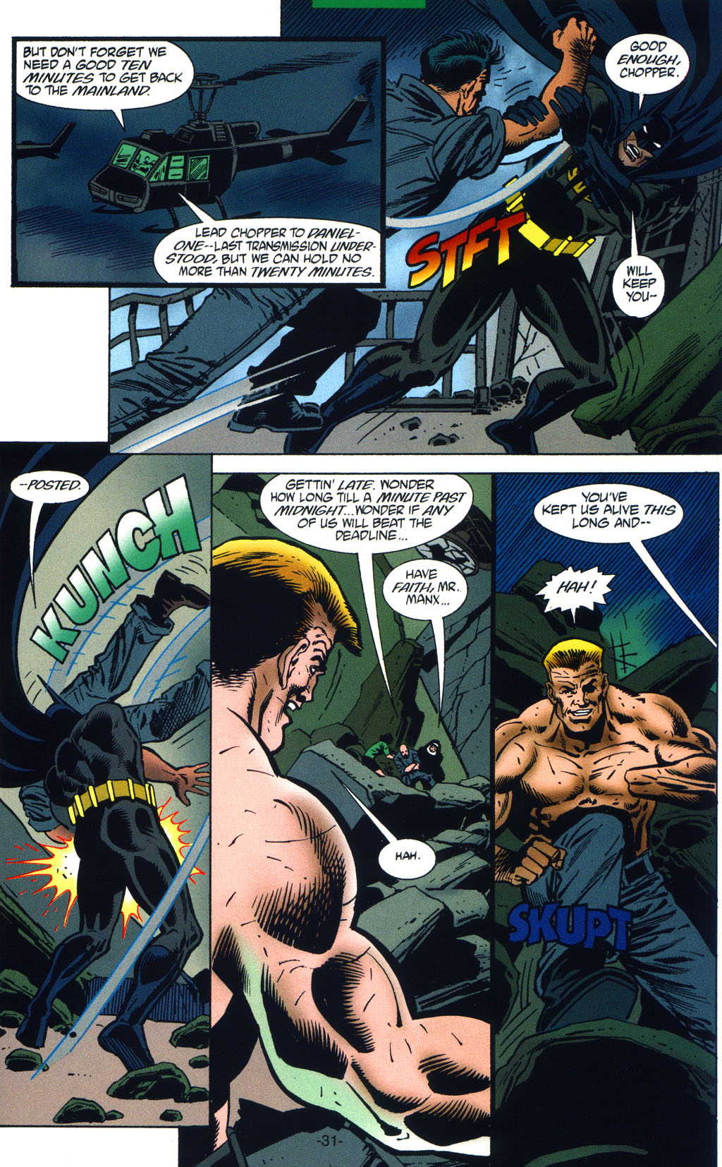 Read online Batman: Cataclysm comic -  Issue #9 - 33