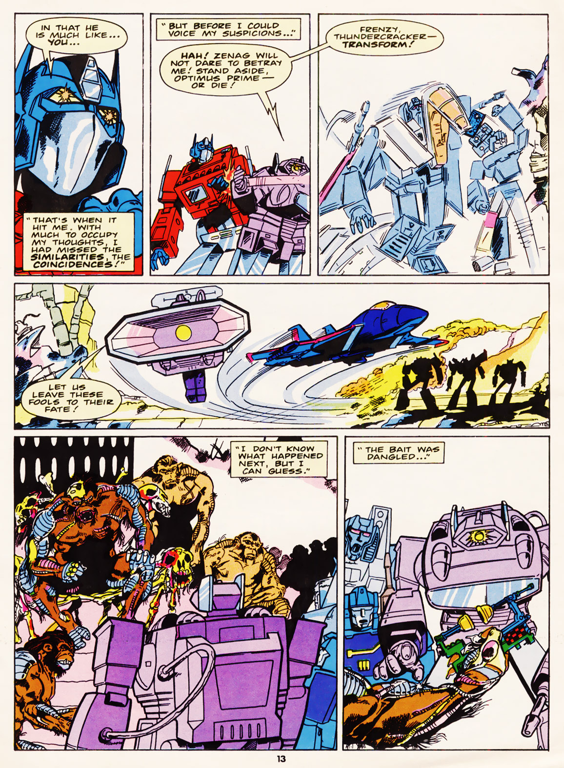 Read online The Transformers (UK) comic -  Issue #100 - 12