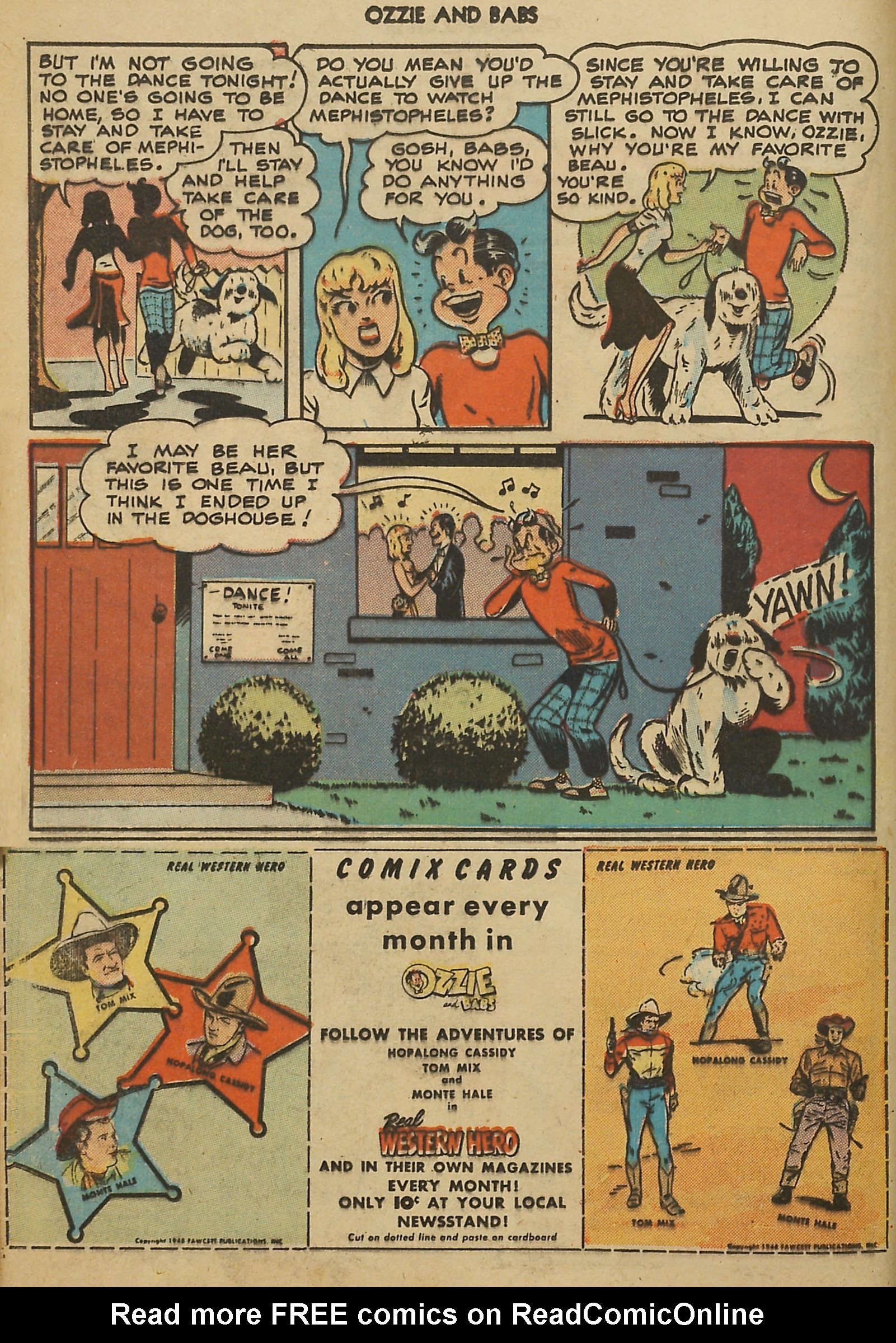 Read online Ozzie And Babs comic -  Issue #7 - 12