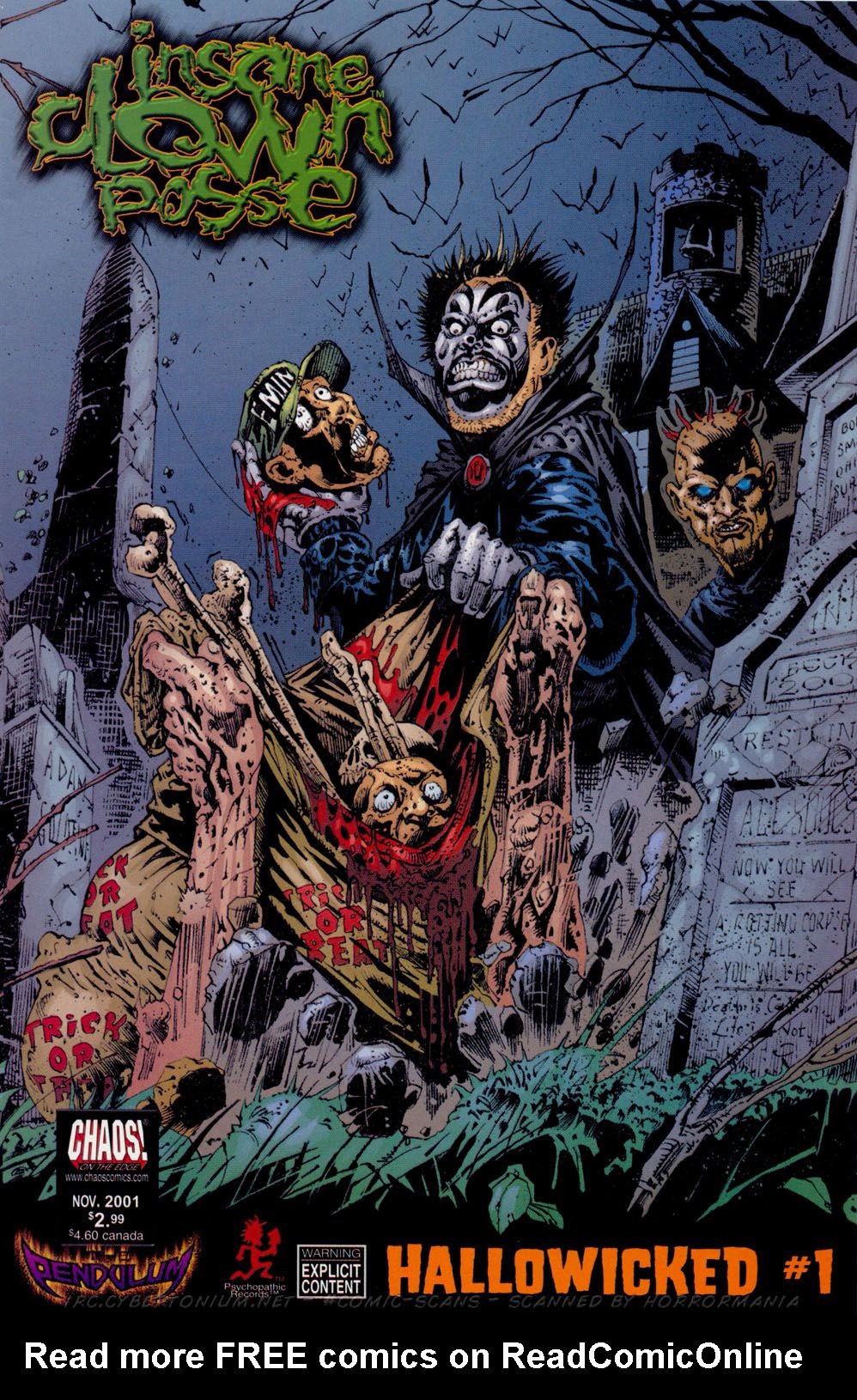 Read online Insane Clown Posse: Hallowicked comic -  Issue # Full - 1