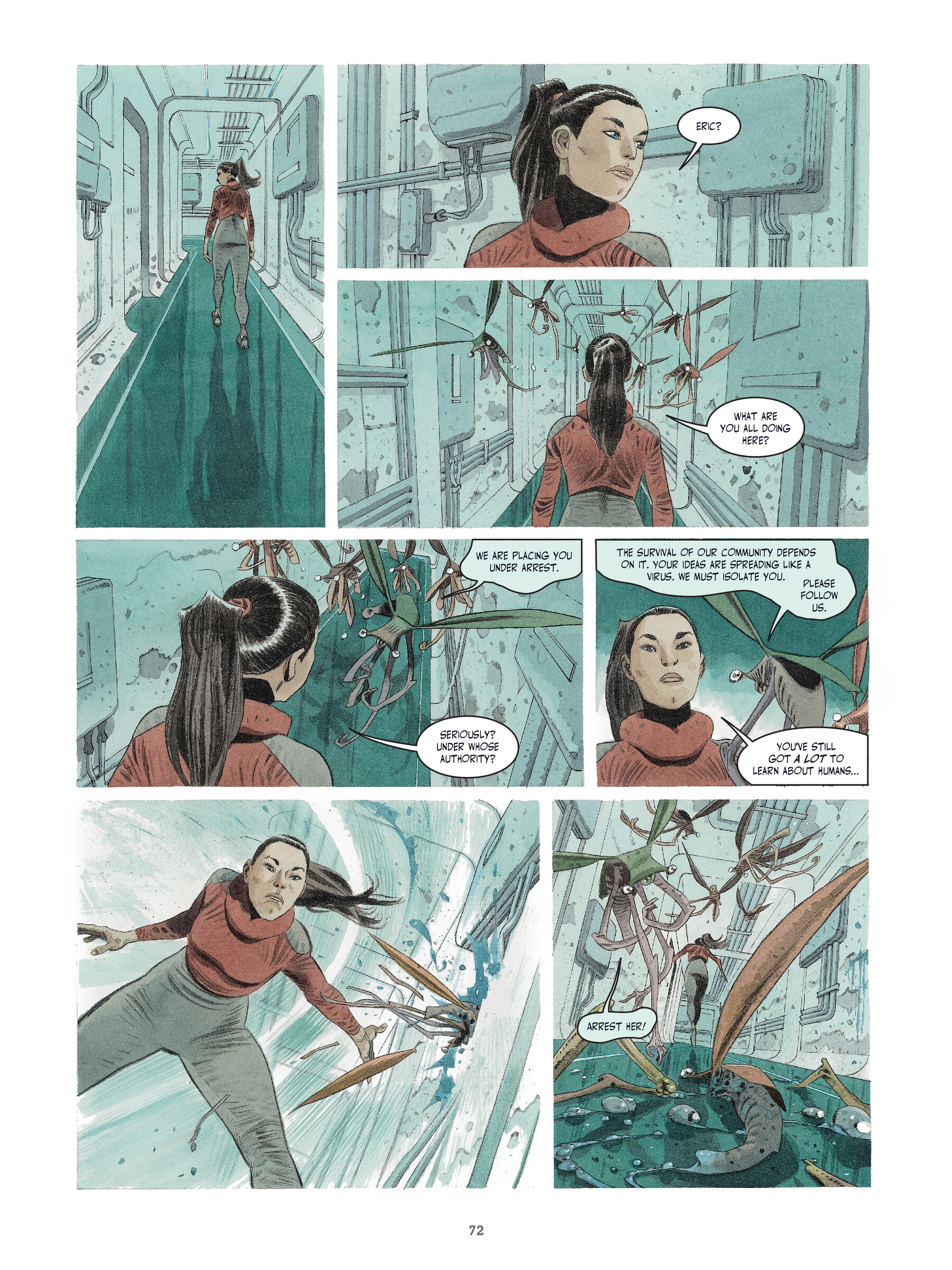 Read online Project ARKA: Into the Dark Unknown comic -  Issue # TPB - 73