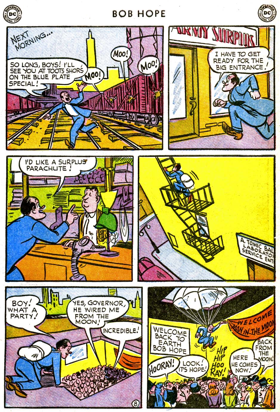 Read online The Adventures of Bob Hope comic -  Issue #24 - 33