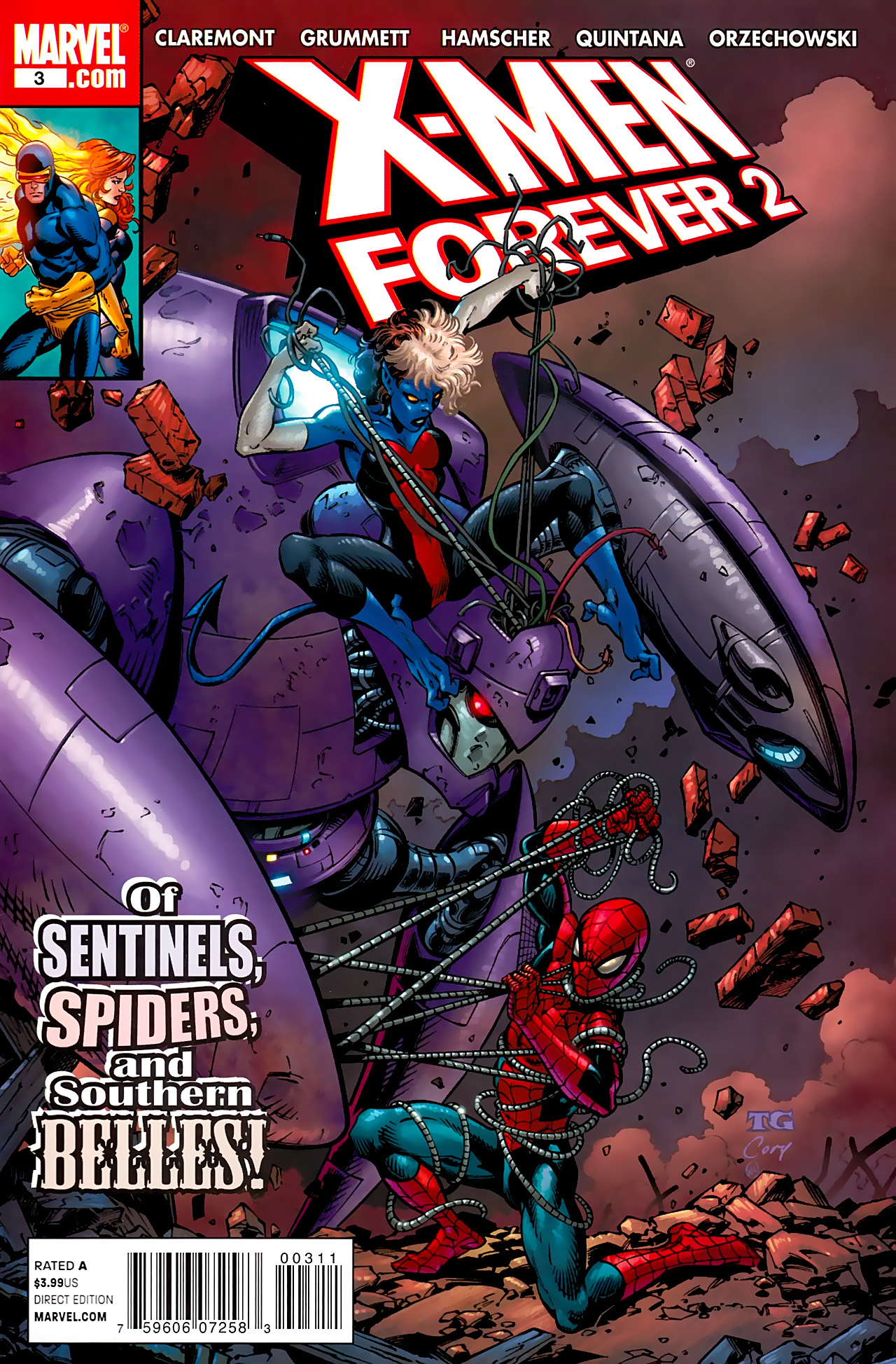 Read online X-Men Forever 2 comic -  Issue #3 - 1