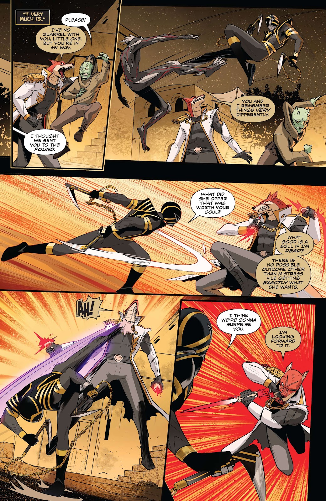 Mighty Morphin Power Rangers issue 110 - Page 19