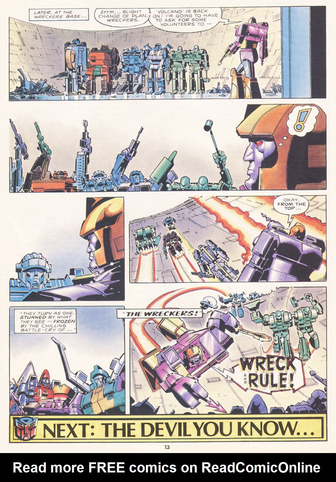 Read online The Transformers (UK) comic -  Issue #82 - 13
