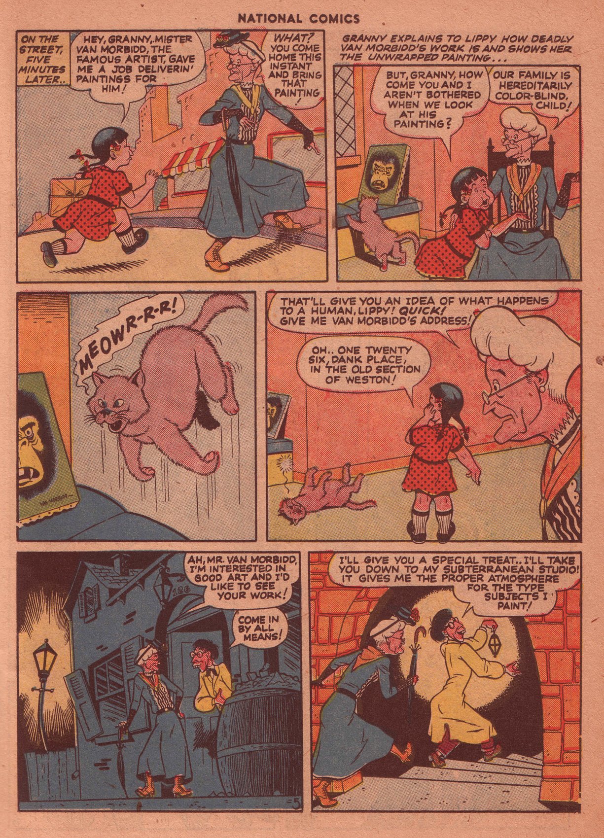 Read online National Comics comic -  Issue #58 - 19