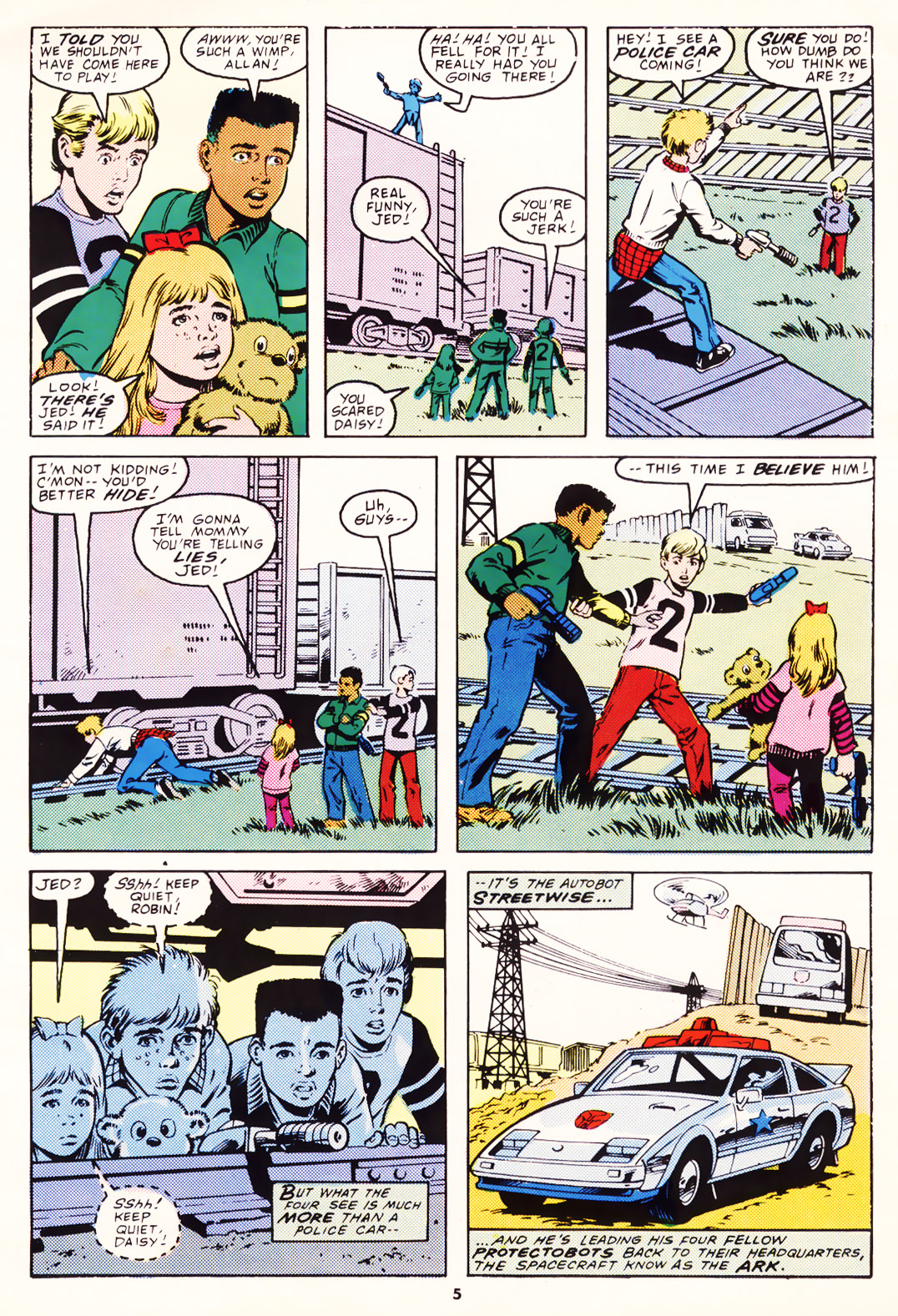 Read online The Transformers (UK) comic -  Issue #141 - 5