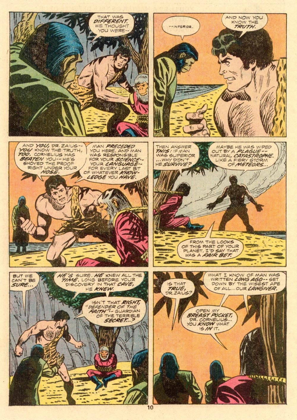 Read online Adventures on the Planet of the Apes comic -  Issue #6 - 7