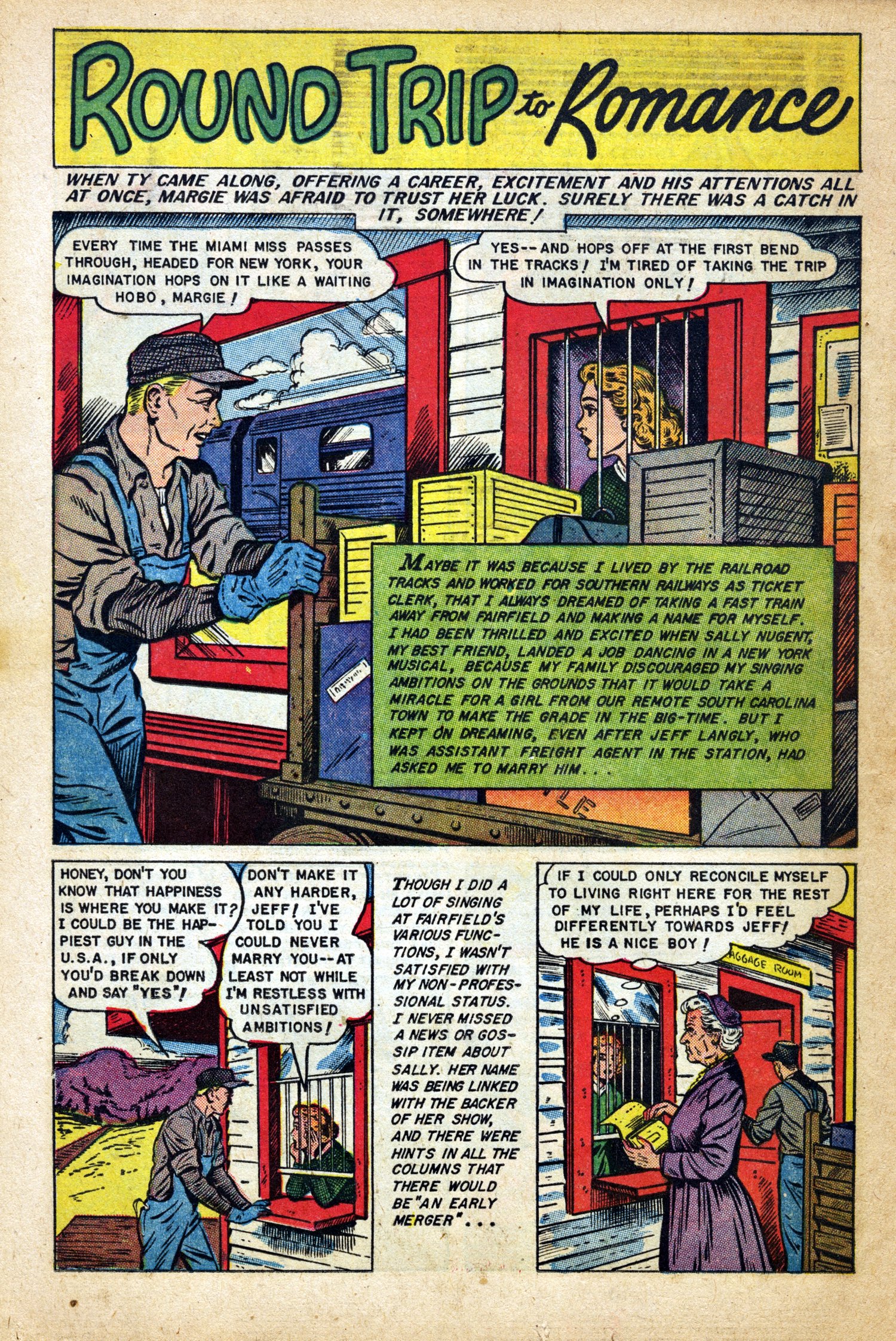 Read online Glamorous Romances comic -  Issue #63 - 18