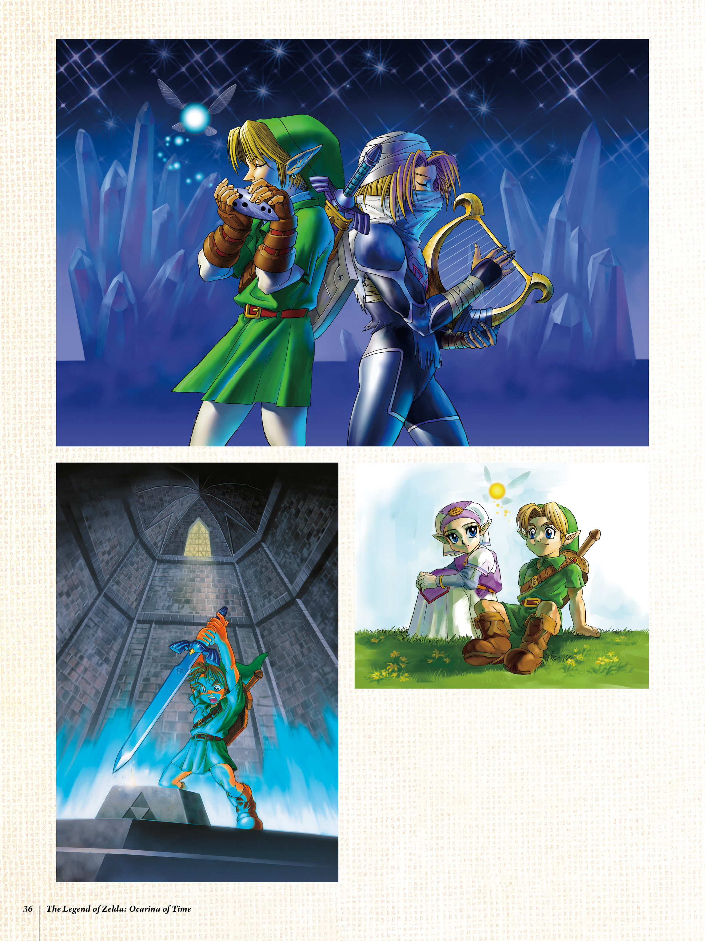 Read online The Legend of Zelda: Art & Artifacts comic -  Issue # TPB - 36