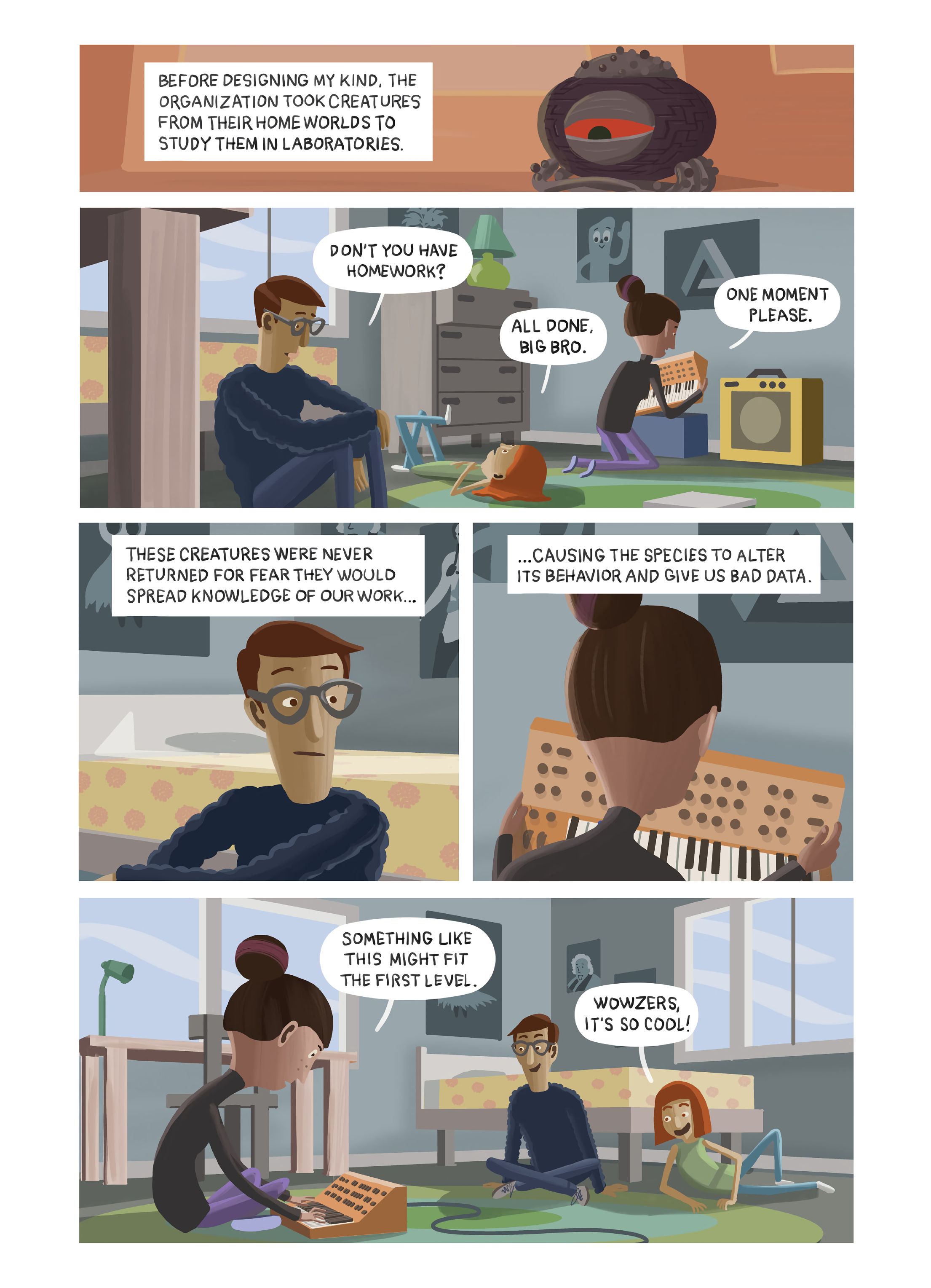 Read online My Life Among Humans comic -  Issue # TPB - 18