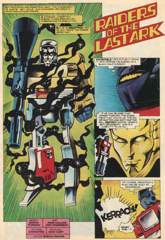 Read online The Transformers (UK) comic -  Issue #21 - 2