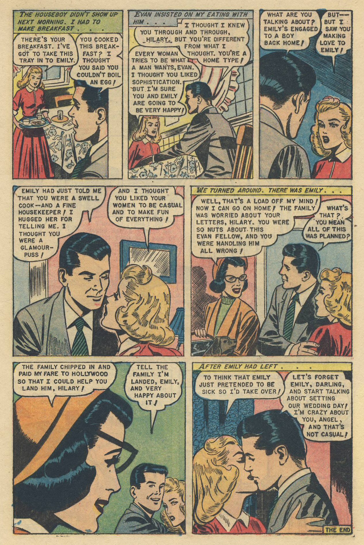 Read online Glamorous Romances comic -  Issue #66 - 17