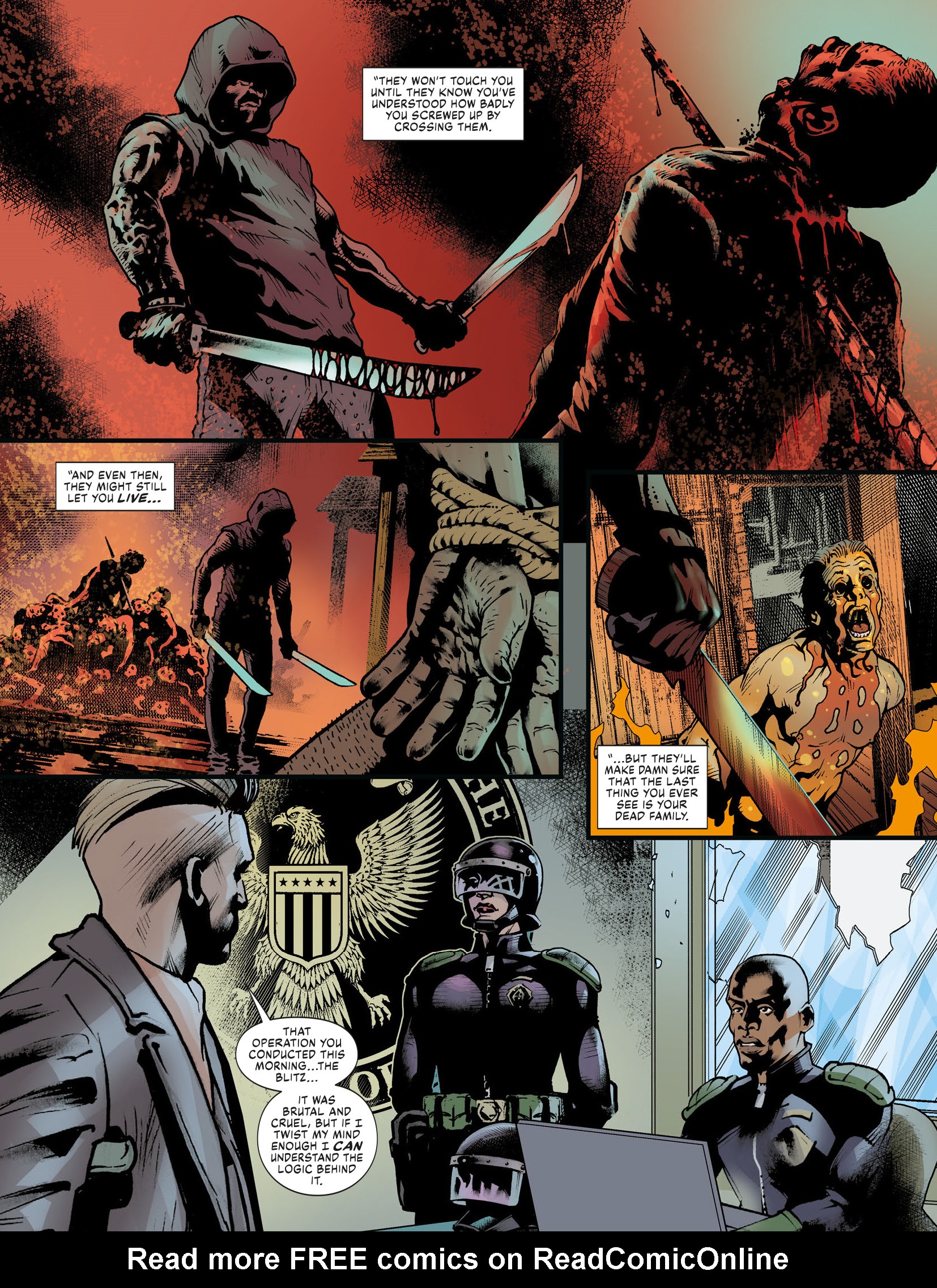 Read online Judge Dredd Megazine (Vol. 5) comic -  Issue #458 - 124