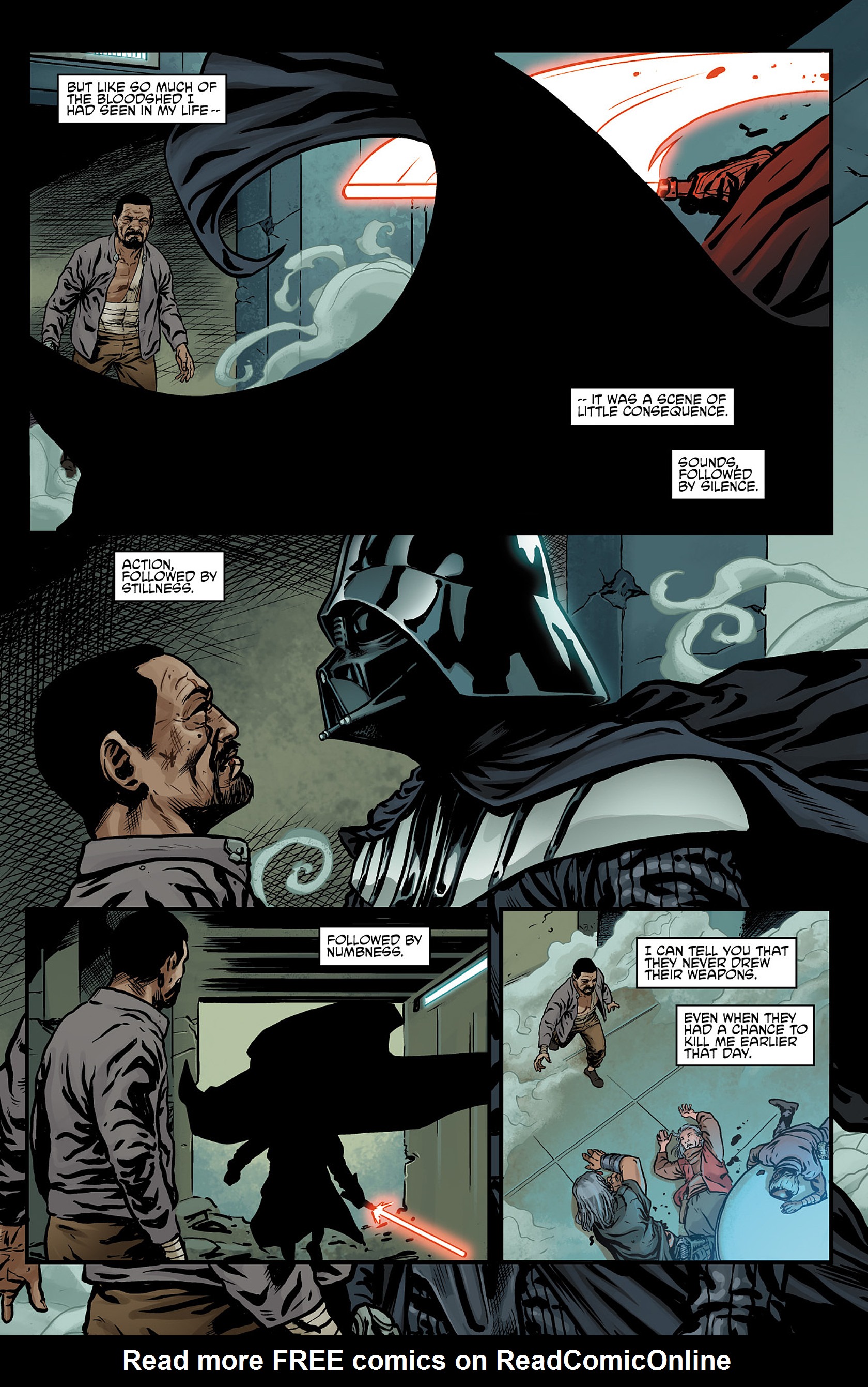Read online Star Wars: Darth Vader and the Cry of Shadows comic -  Issue #5 - 14
