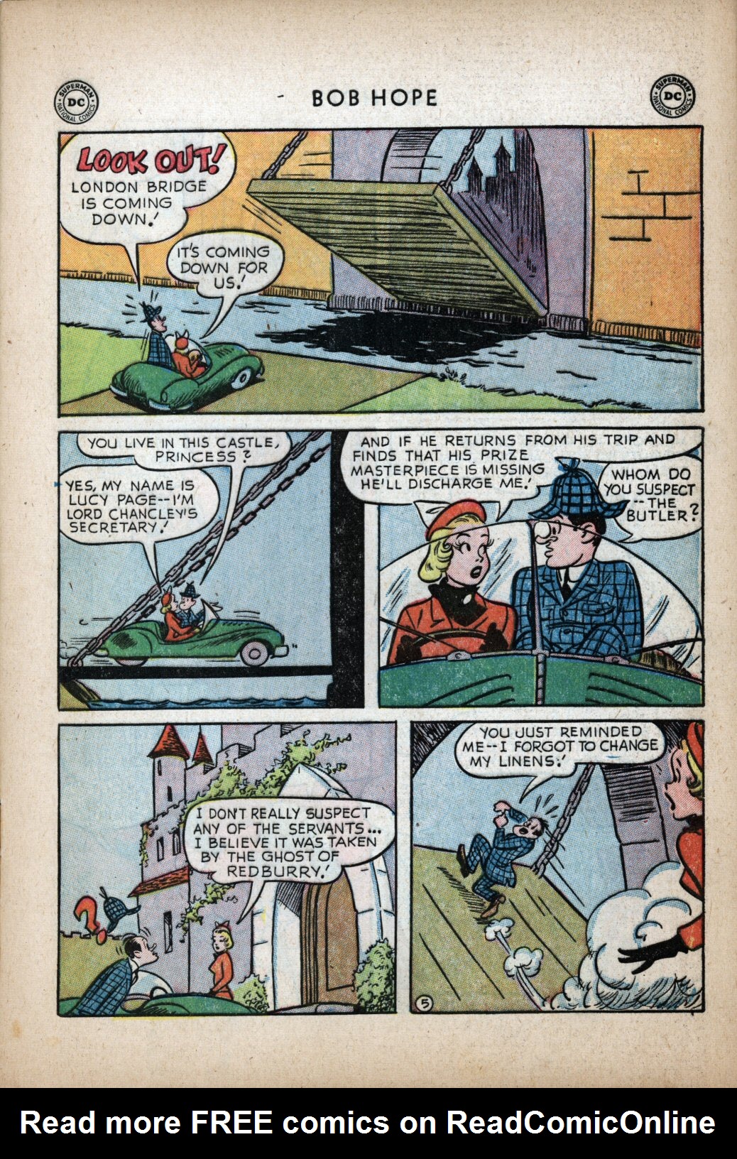 Read online The Adventures of Bob Hope comic -  Issue #15 - 7