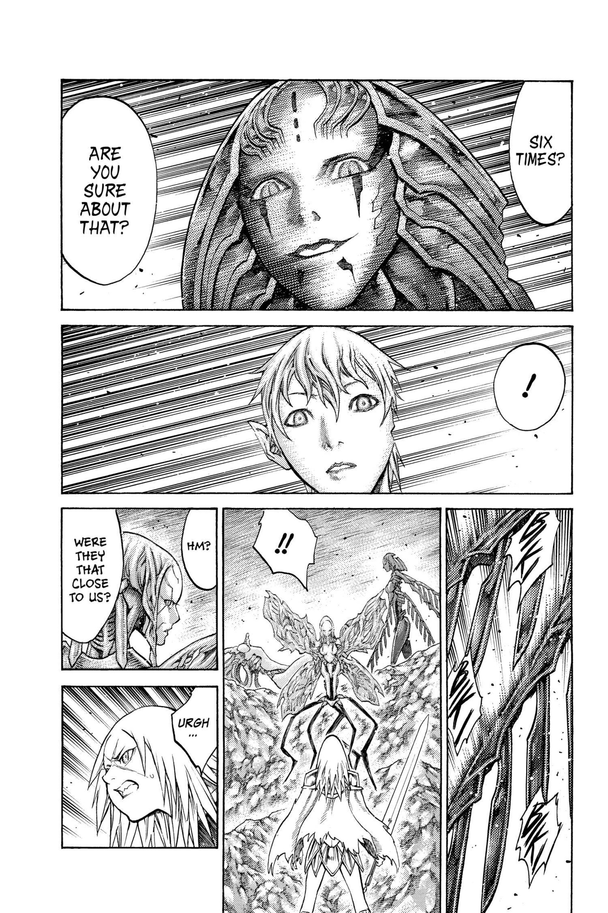 Read online Claymore comic -  Issue #22 - 107