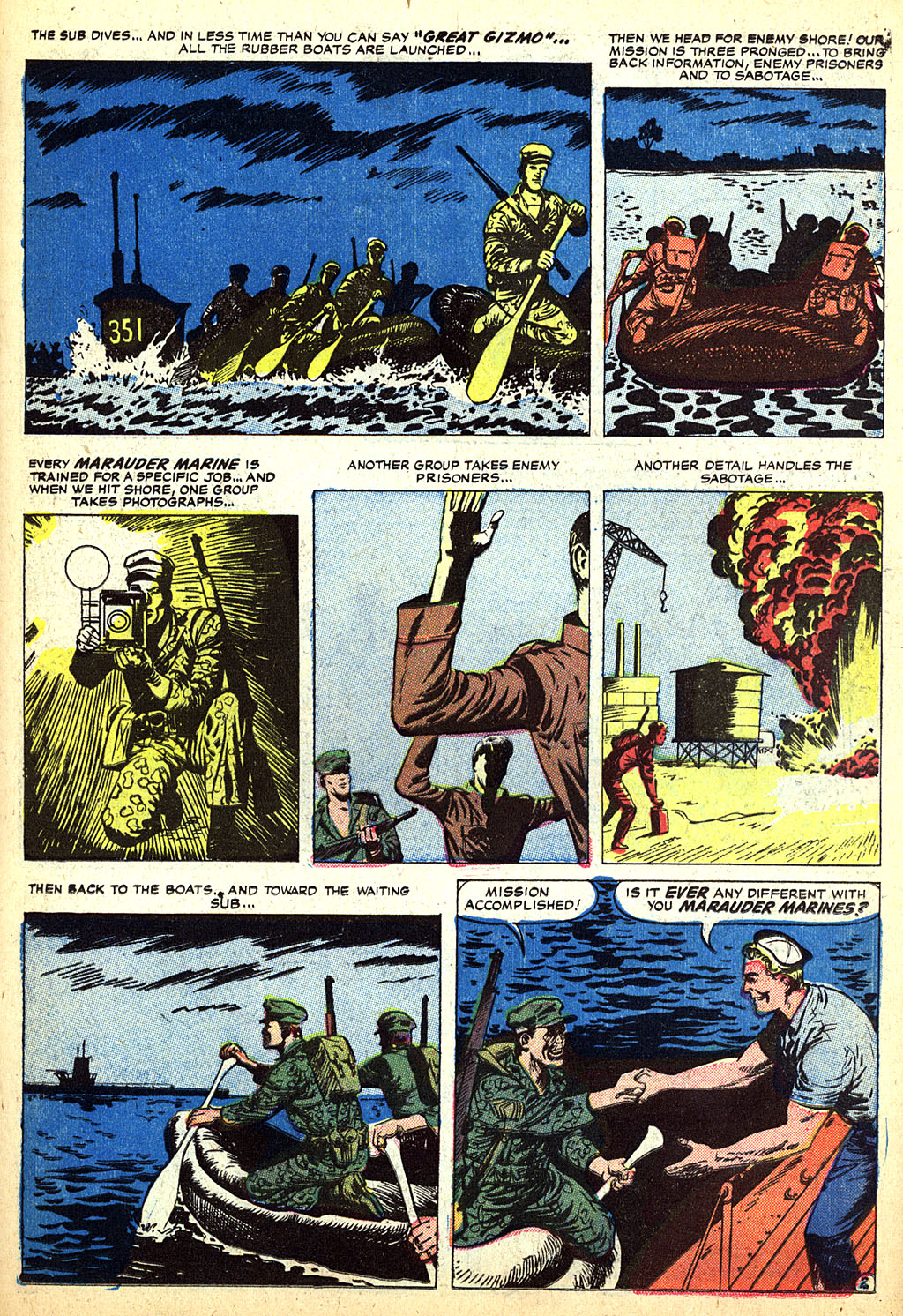 Read online Marines in Action comic -  Issue #14 - 23