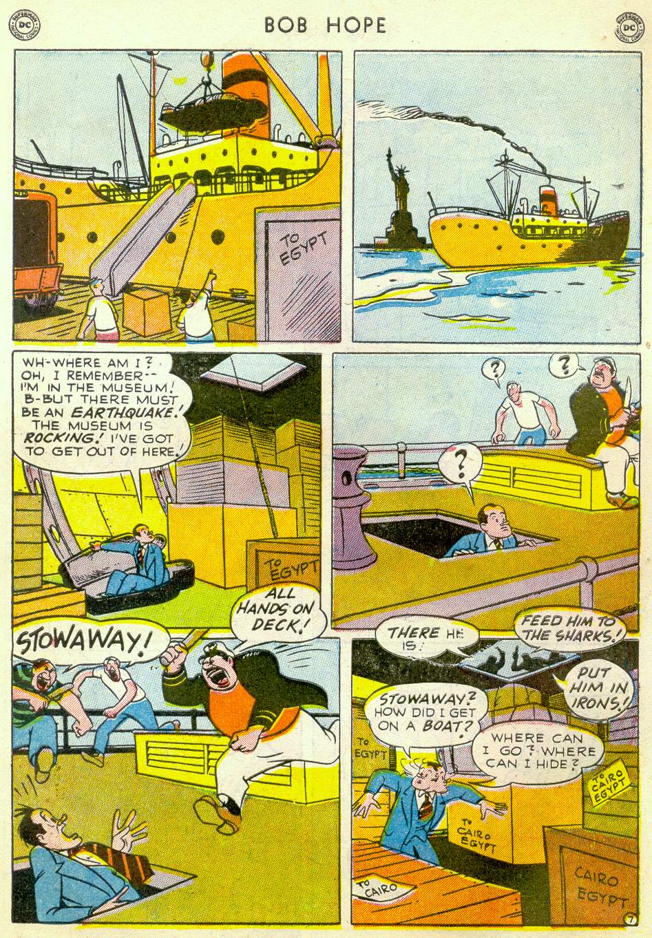 Read online The Adventures of Bob Hope comic -  Issue #5 - 10