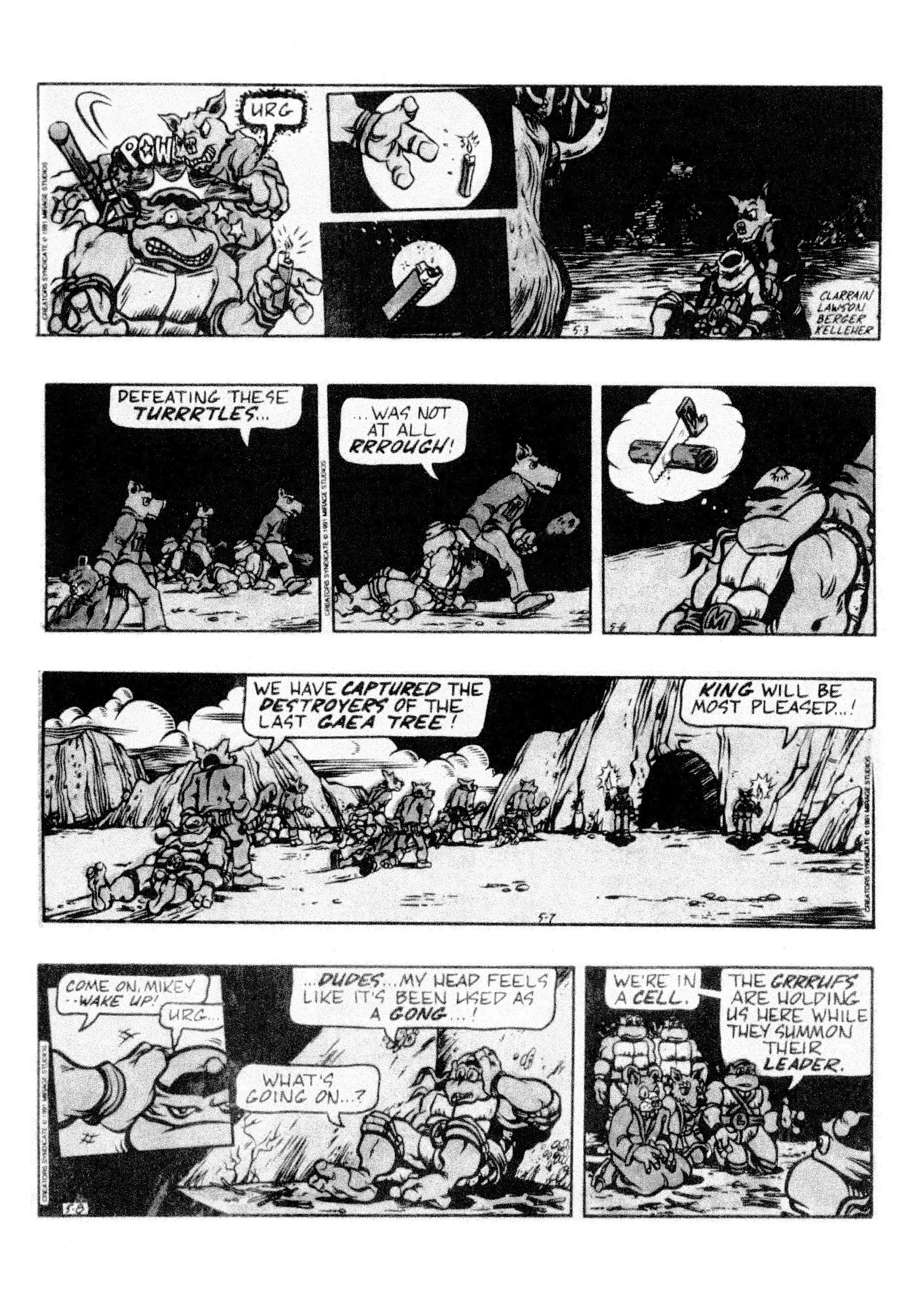 Read online Teenage Mutant Ninja Turtles: Complete Newspaper Daily Comic Strip Collection comic -  Issue # TPB 2 (Part 1) - 39