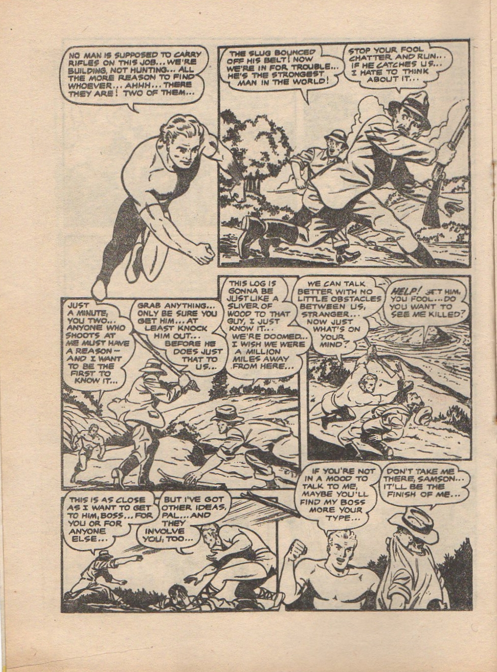 Read online Samson (1955) comic -  Issue #13 - 6