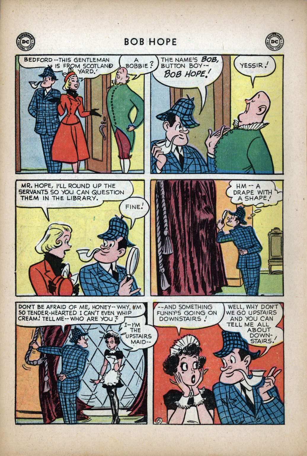 Read online The Adventures of Bob Hope comic -  Issue #15 - 8