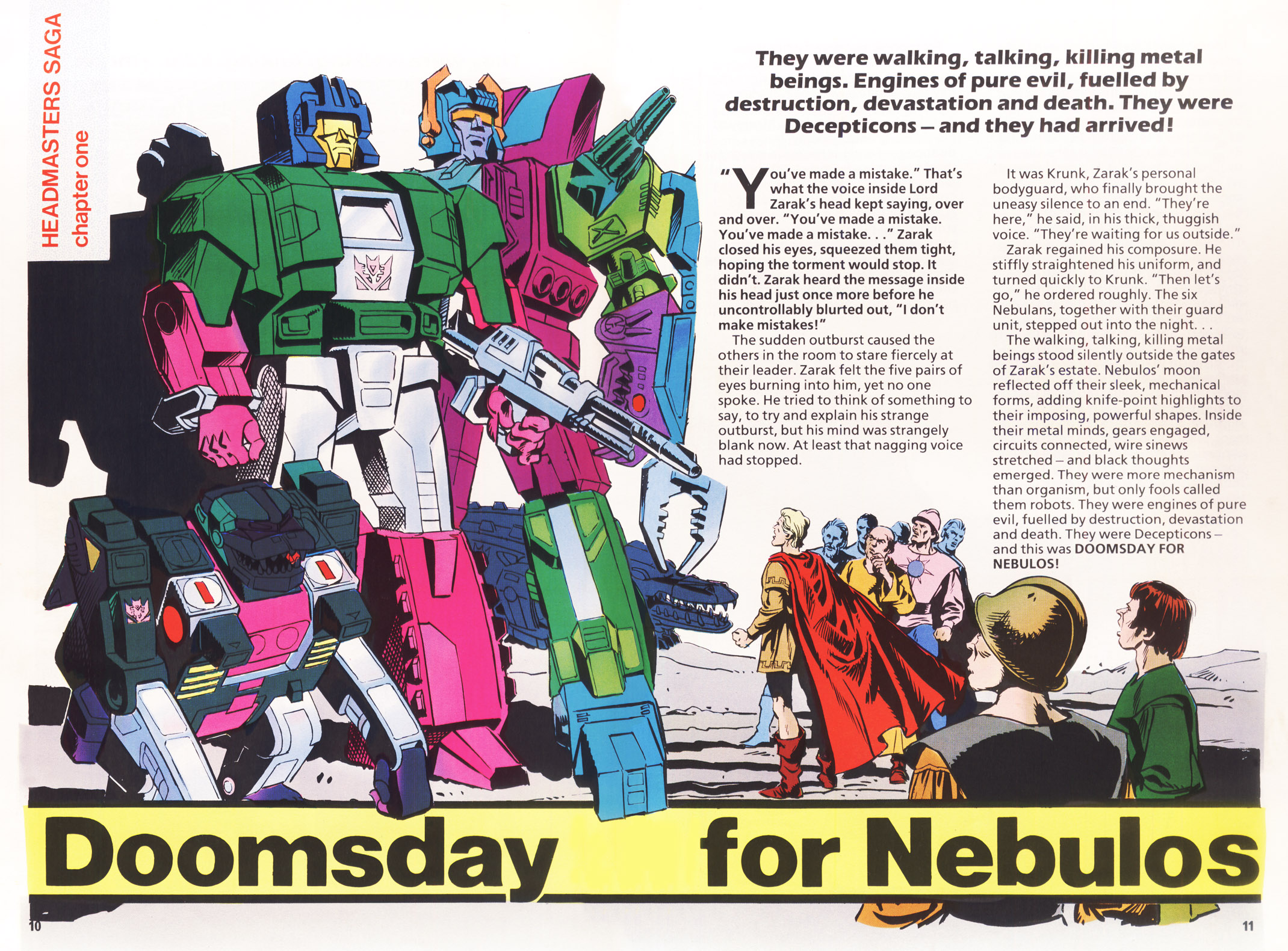 Read online The Transformers Annual comic -  Issue #1987 - 9