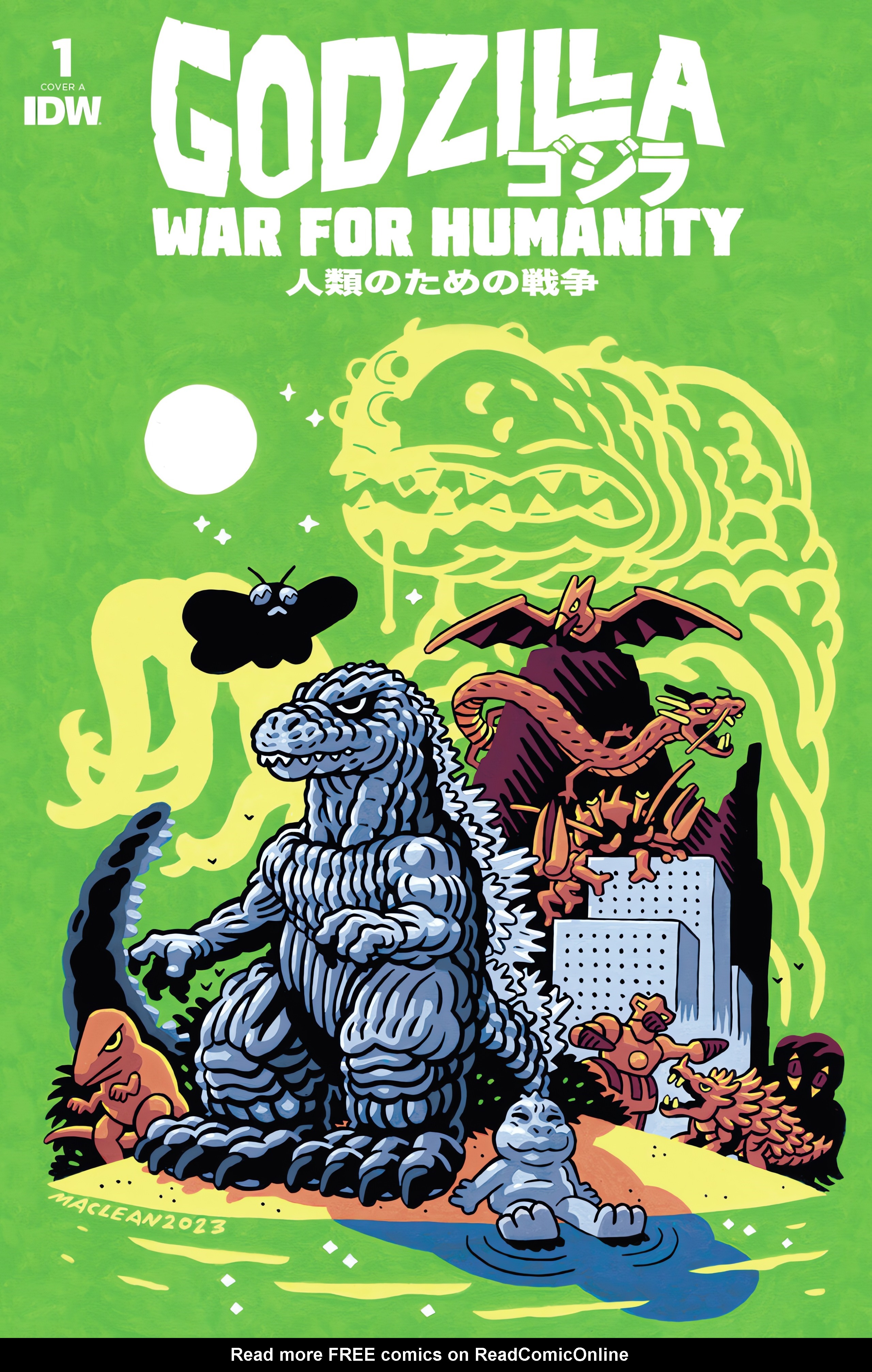 Read online Godzilla: War for Humanity comic -  Issue #1 - 1